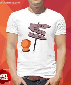 South Park The Deadly Signboard Death T-shirt
