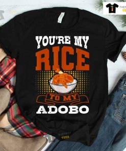 Adobo Chicken Pinoy Rice Cuisine Philippine Flag Shirt