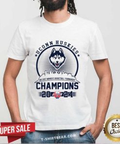 Uconn Huskies Big East Women’s Basketball Tournament Champions 2024 T-shirt
