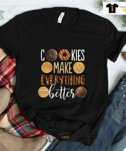 Cookies Make Everything Better Funny Christmas T-shirt