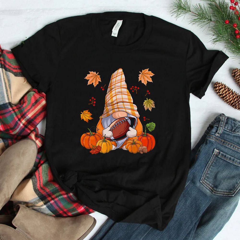 Football Autumn Fall Pumpkin Truck Mappe Thanksgiving Shirt