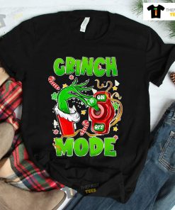 Grinch Mode Christmas T-shirt
