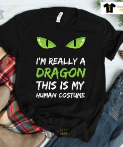 I’m Really A Dragon This Is My Human Costume Shirt