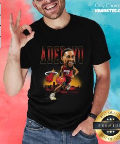 Bam Adebayo Miami Heat City View T-shirt