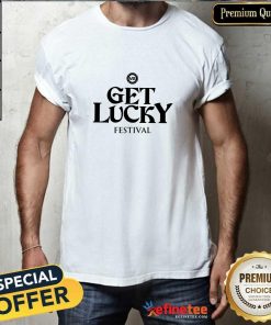 Get Lucky Lineup Festival T-shirt