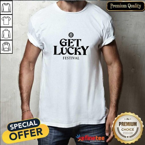 Get Lucky Lineup Festival T-shirt