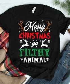 Merry Christmas Filthy Ya Xmas Pajama Shirt