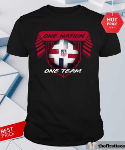 One Nation USA One Team T-shirt