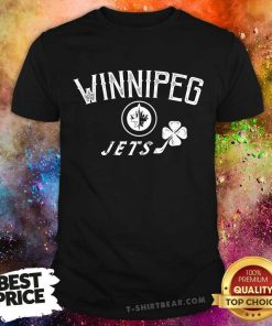 Winnipeg Jets St Patrick's Day Richmond Clover T-Shirt