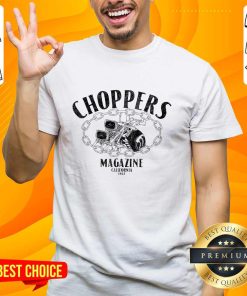 Choppers Chain Magazine California 1967 T-shirt