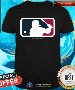 Simply Seattle Sports Baseball Logo T-shirt