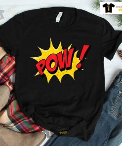 Pow Comic Book Cartoon Shirt