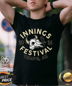 Innings Festival 2024 Tempe Arizona Skull & Ball T-shirt