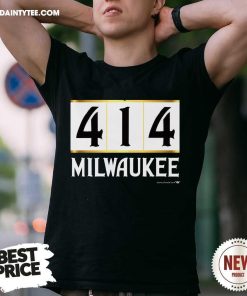 Awesome 414 Milwaukee T-shirt