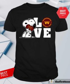 Snoopy Love Washington Football Team T-Shirt
