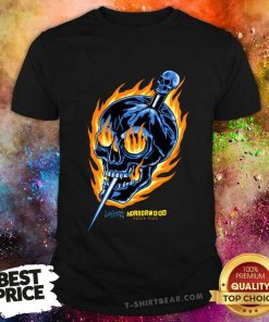 Welcome To Horrorwood Under Fire T-shirt
