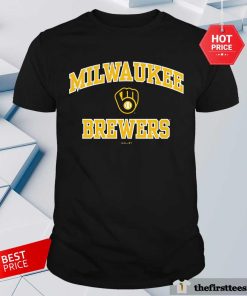 Milwaukee Brewers Heart & Soul T-Shirt