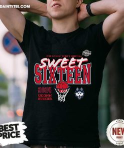 UConn Huskies 2024 NCAA Women's Basketball Tournament March Madness Sweet 16 Fast Break T-Shirt