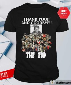 Thank You And Goodbye Akira Toriyama Dragon Ball The End T-Shirt