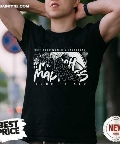 2024 NCAA Women's Basketball Tournament March Madness Athletic Determination T-Shirt