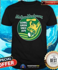 St. Paddy's Mellow Mushroom Going Green Since 1974 T-shirt