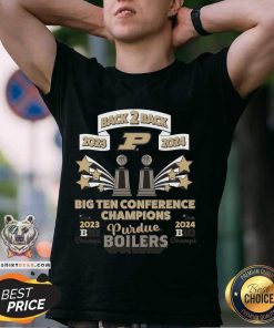 Purdue Boilermakers Natural Angel Big Ten Champs T-shirt