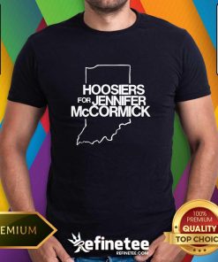 Hoosiers For Jennifer McCormick T-shirt