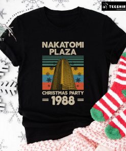 Nakatomy Plaza Christmas Party 1988 Snow Flower T-Shirt