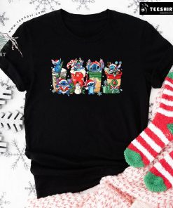 Stitch Xmas Coffee Christmas T-Shirt