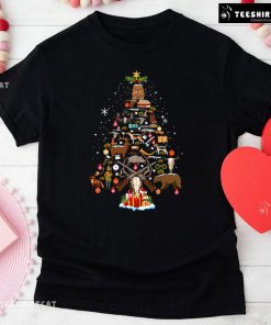Hunting Christmas Tree With Hunting Devices T-Shirt