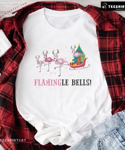 Flamingle Bells Christmas T-Shirt