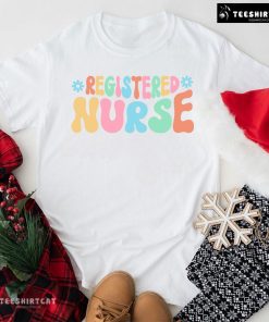 Registered Nurse Lovely Flowers T-Shirt