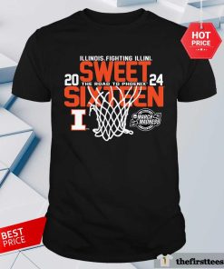 Illinois Fighting Illini 2024 Sweet 16 March Madness T-shirt
