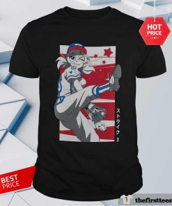 Fastball Waifu Baseball Strike 3 T-shirt