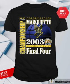 Slam Goods Marquette 03 Final Four Vintage T-shirt