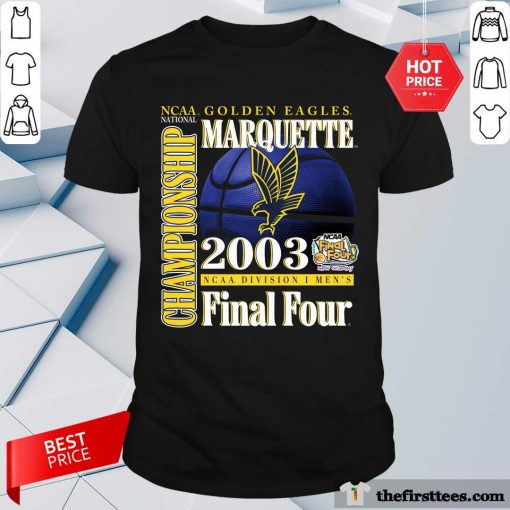 Slam Goods Marquette 03 Final Four Vintage T-shirt