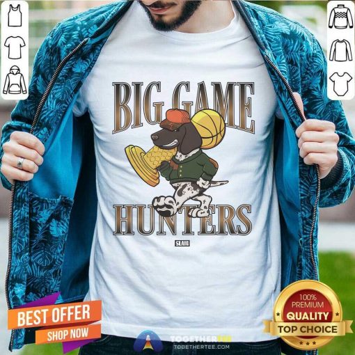 SLAM Big Game Hunters Dog T-shirt