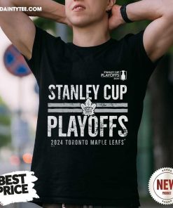 Toronto Maple Leafs 2024 Stanley Cup Playoffs Crossbar Tri-Blend T-Shirt