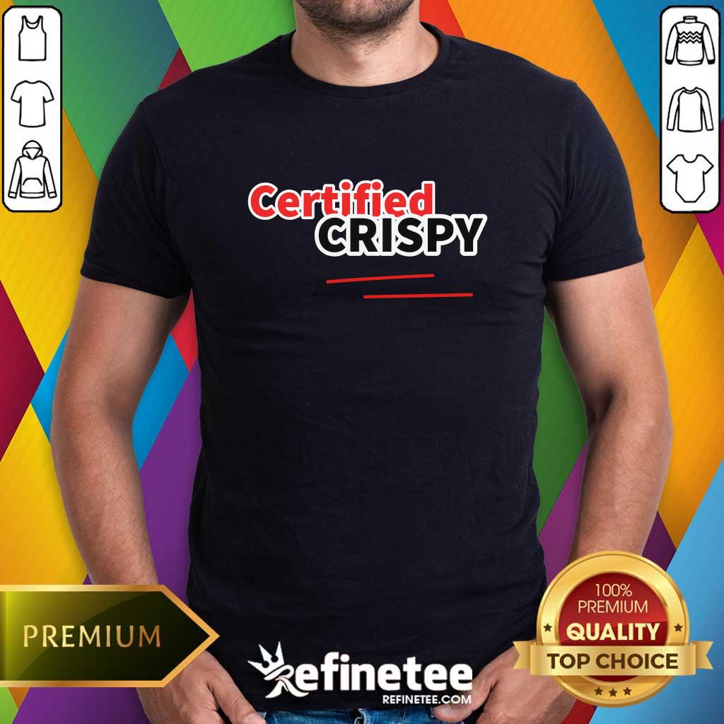 shirt Certified Crispy The Indie Music Hunt Signature T-shirt
