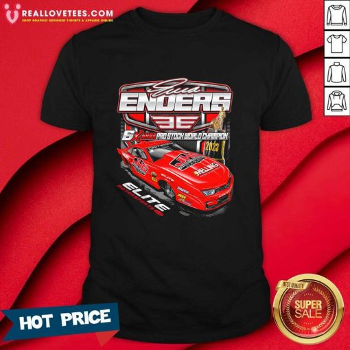 Driver Merchandise Erica Enders 6x NHRA Pro Stock World Champion T-shirt
