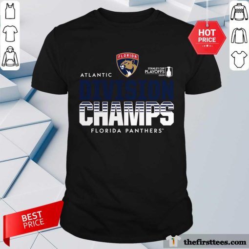 Florida Panthers 2024 Atlantic Division Champions T-Shirt