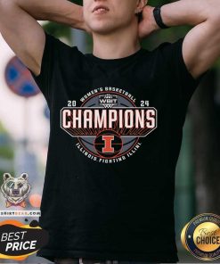 Illinois Fighting Illini 2024 WBIT Champions T-Shirt