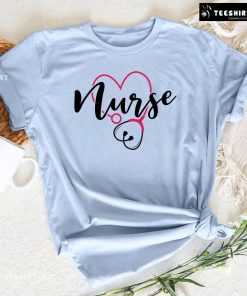 Nurse Stethoscope Heart T-Shirt