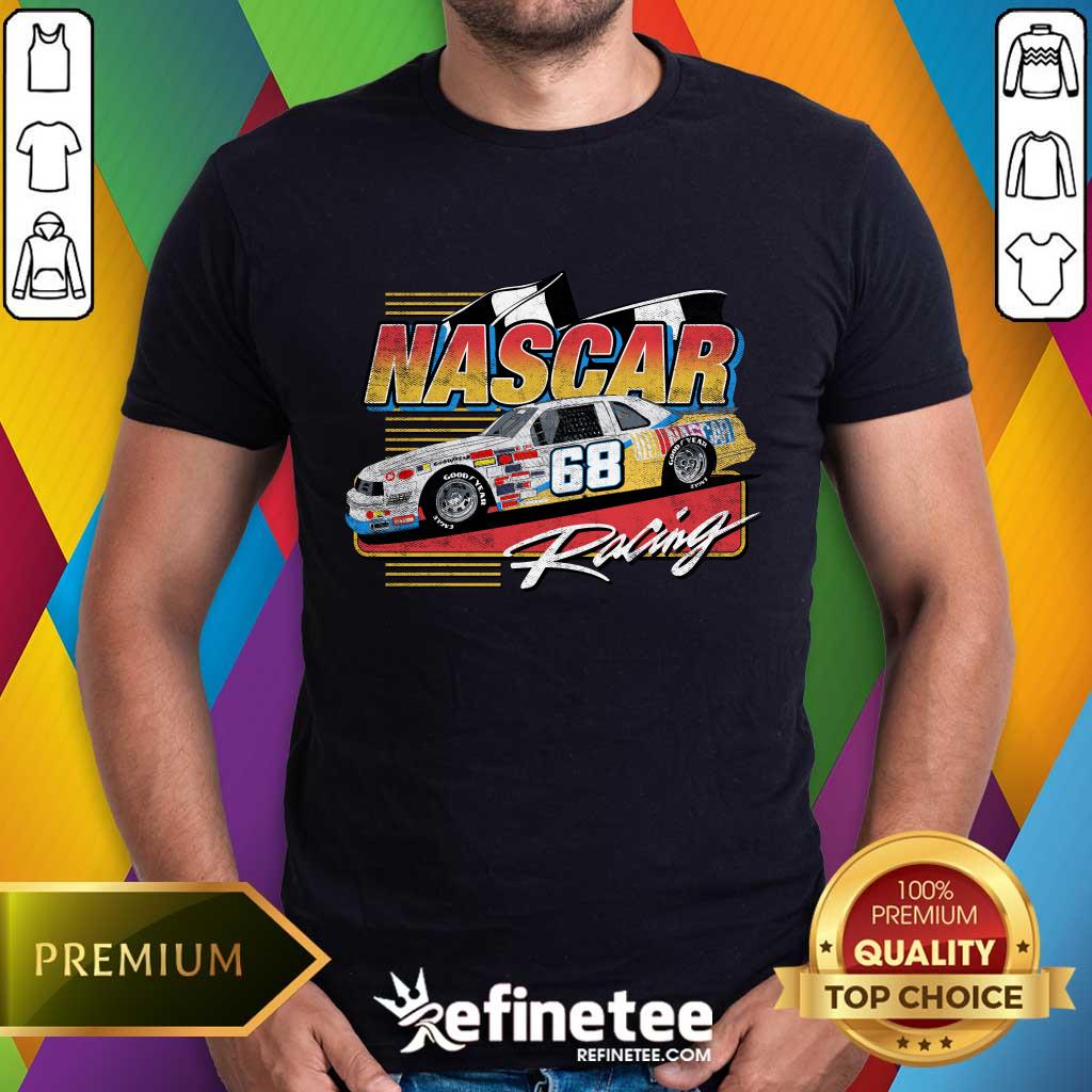 Shirt Nascar Gray Racing Car T-Shirt