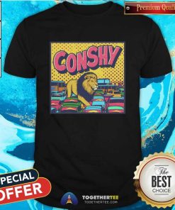 Conshy Lion in Traffic T-Shirt