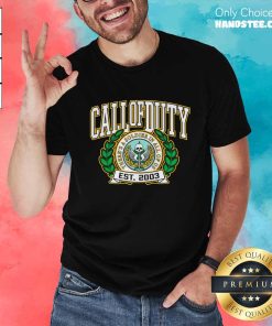 Call of Duty Alma Mater There's Soldier In All Off US T-shirt