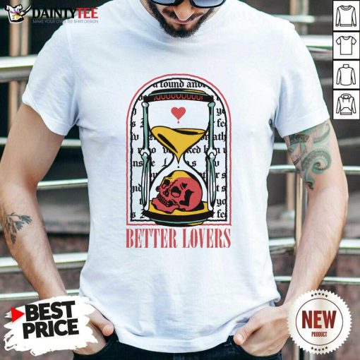 Better Lovers Hourglass Skull T-shirt