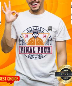 UConn Huskies 2024 NCAA Men's Basketball Tournament March Madness Final Four Elevated Greatness T-Shirt