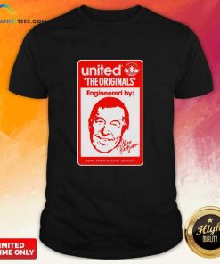 United The Originals Engineered By Treble Winners 25th Anniversary T-shirt