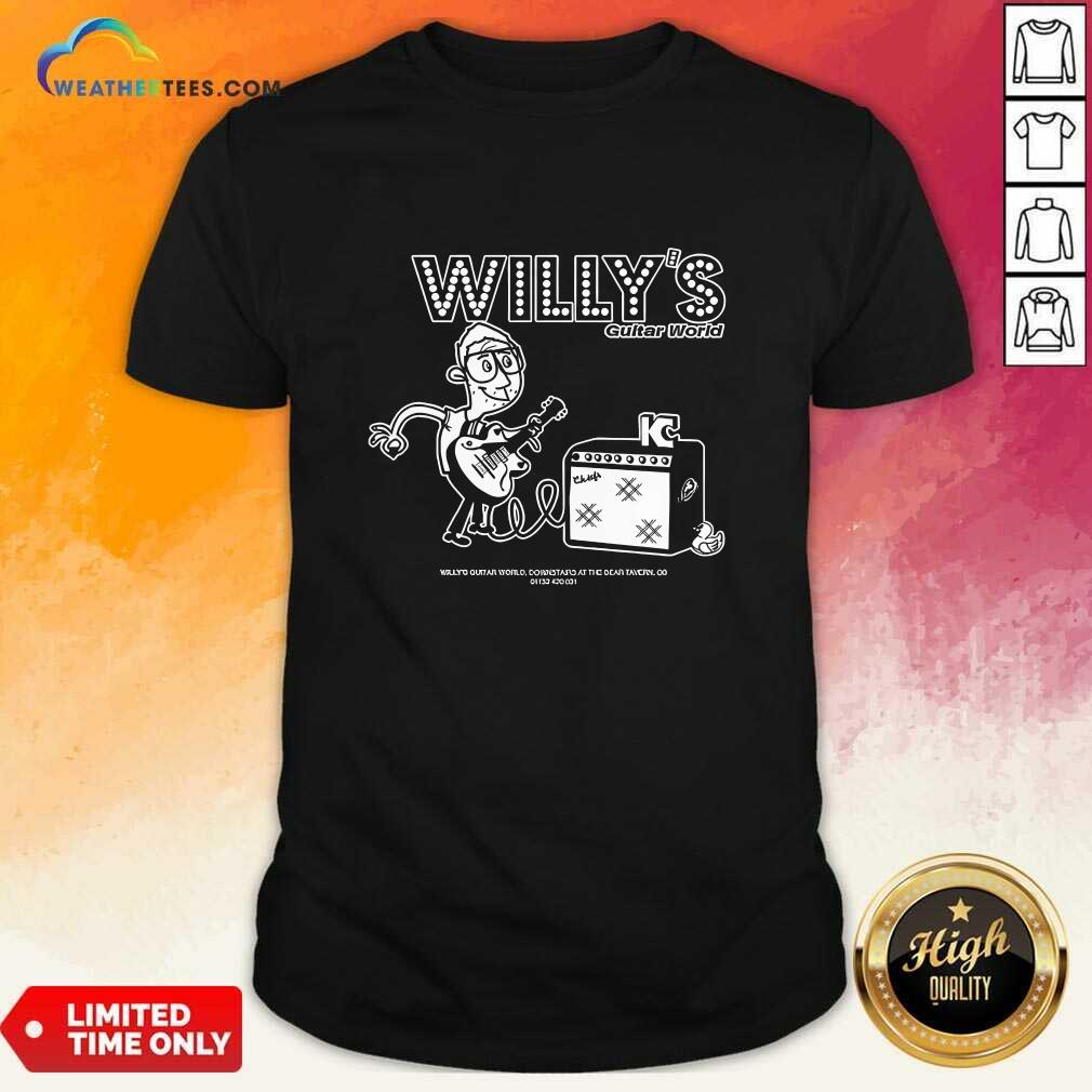 Shirt Willy's Guitar World Kaiser Chiefs T-shirt